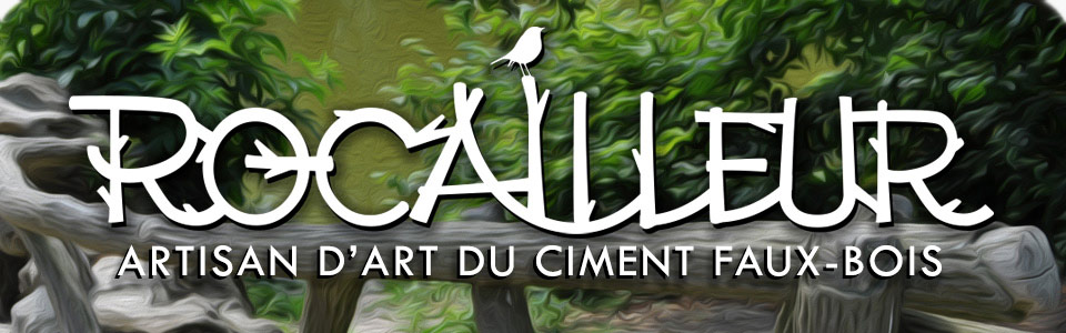 Rocailleur | Ciment faux-bois | Rusticage | Rocaillage